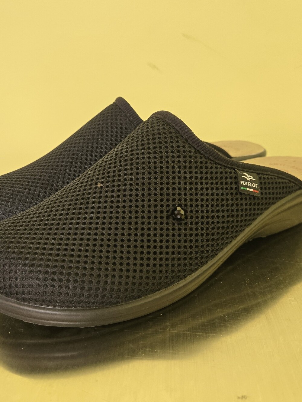 Fly Flot Black‎ Women's Mules Size 40. Read